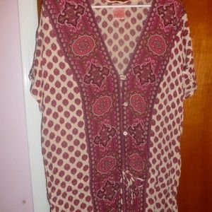 xl NWOT Juicy Couture bathing suit Cover Up HTF